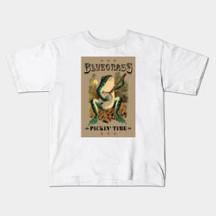 Bluegrass Pickin' Time Kids T-Shirt